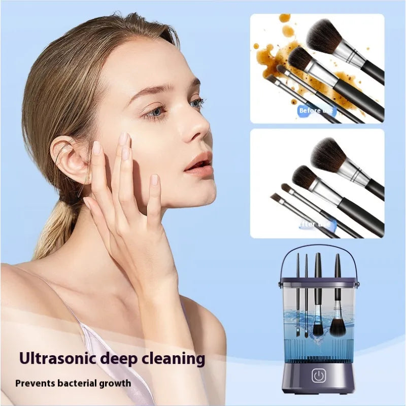 Automatic Makeup Brush Cleaner